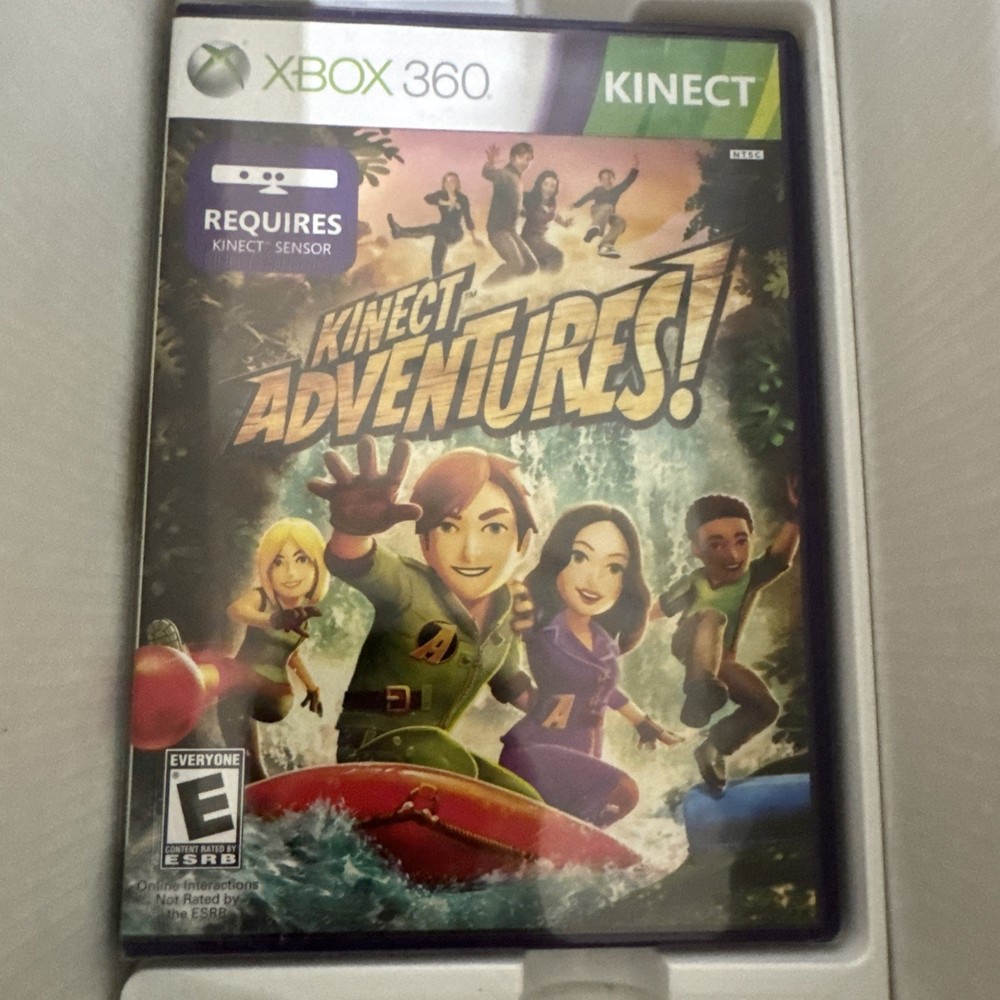 Microsoft Xbox 360 Kinect Sensor -includes KINECT ADVENTURES