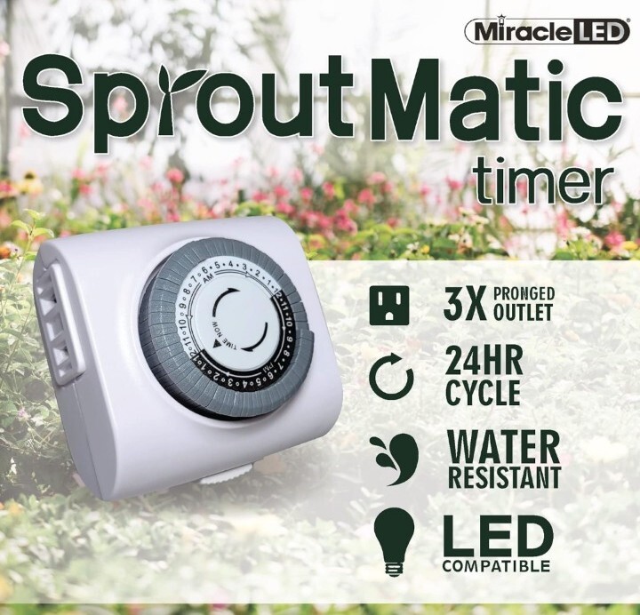 MiracleLED Hydroponics led Grow Light Kit (4 Pack) D30