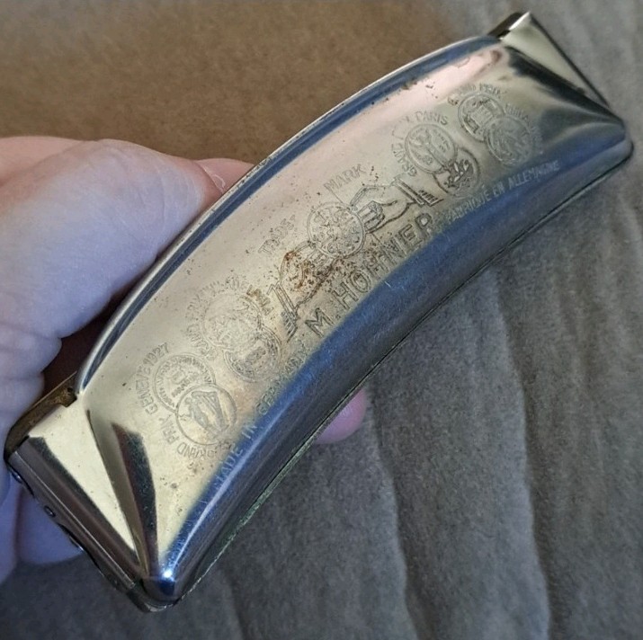 Antique Echo Hohner Harmonica