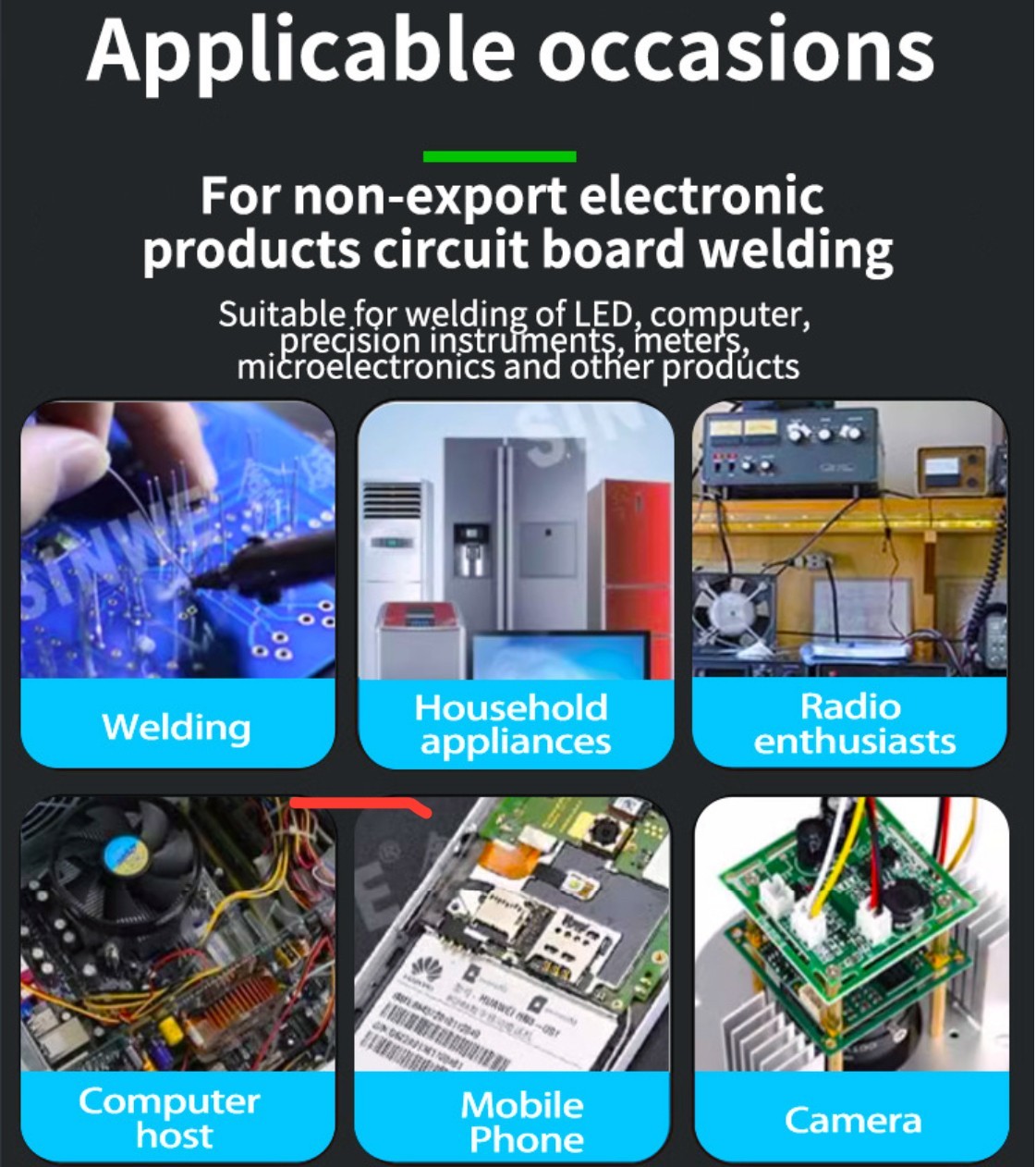 100g 0.3mm Leaded Solder Wire Roll Sn63/Pb37 Rosin Core for Electronics PCB