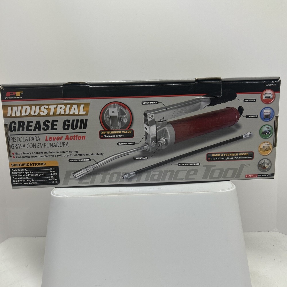 Performance Tool W54292 Lever Action Grease Gun