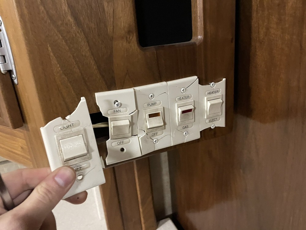Fleetwood RV Switch Covers