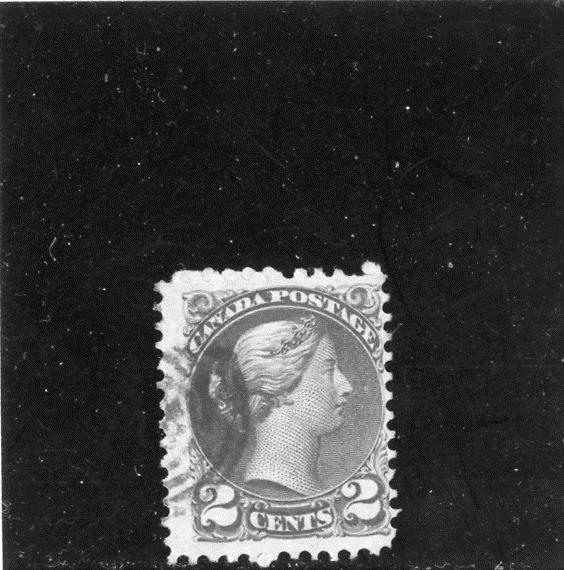 Canada  1870 Scott# 36 canceled