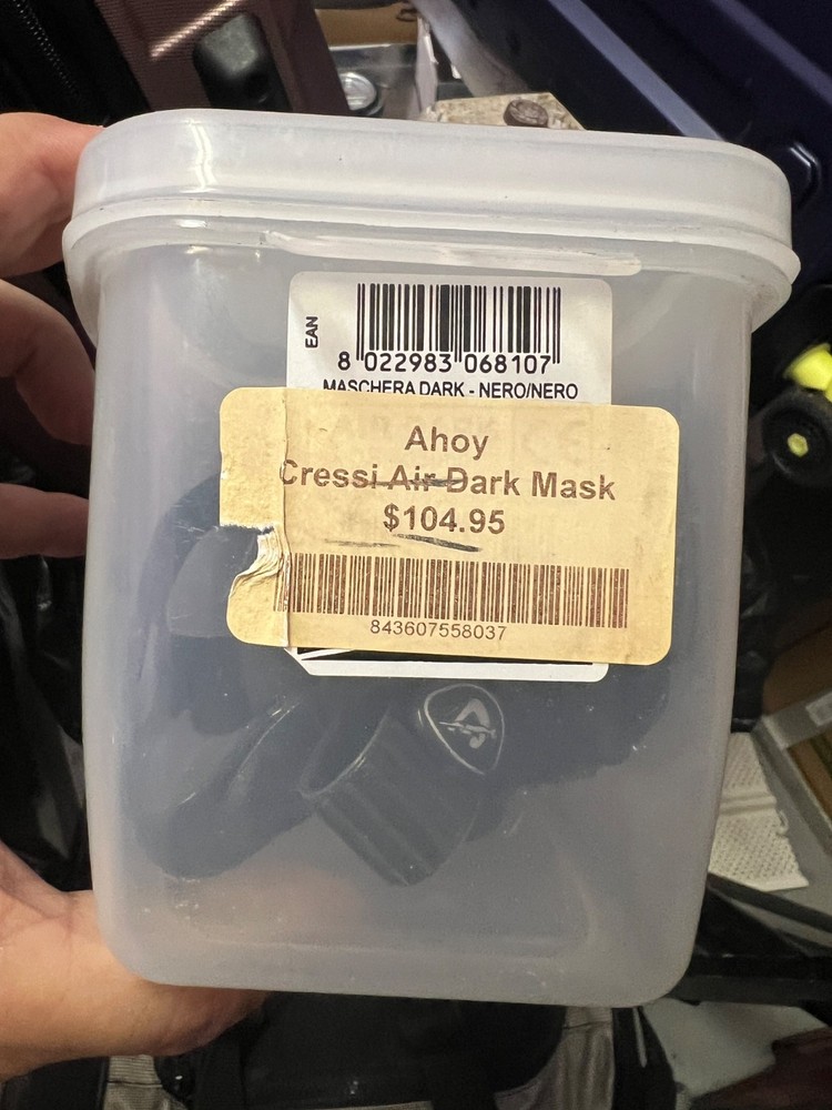 scuba diving equipment set