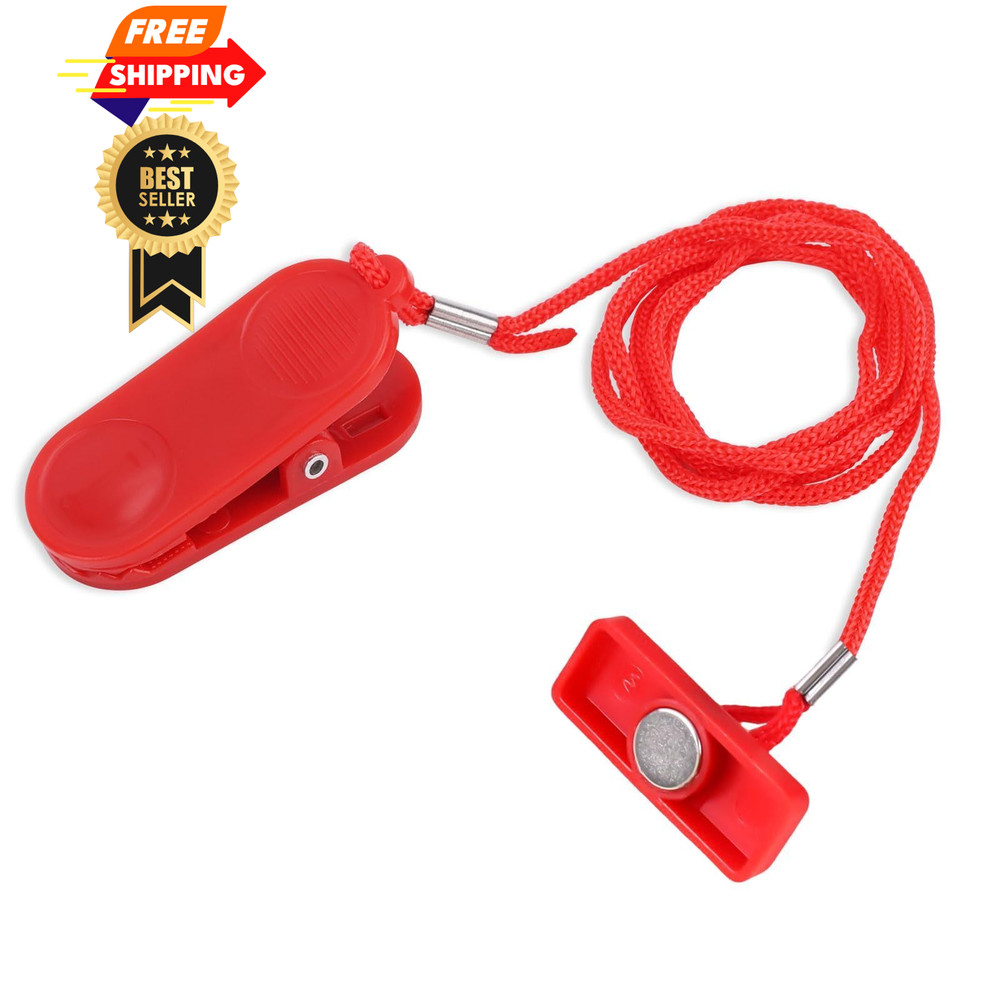 Treadmill Magnet Safety Key Replacement, Universal red