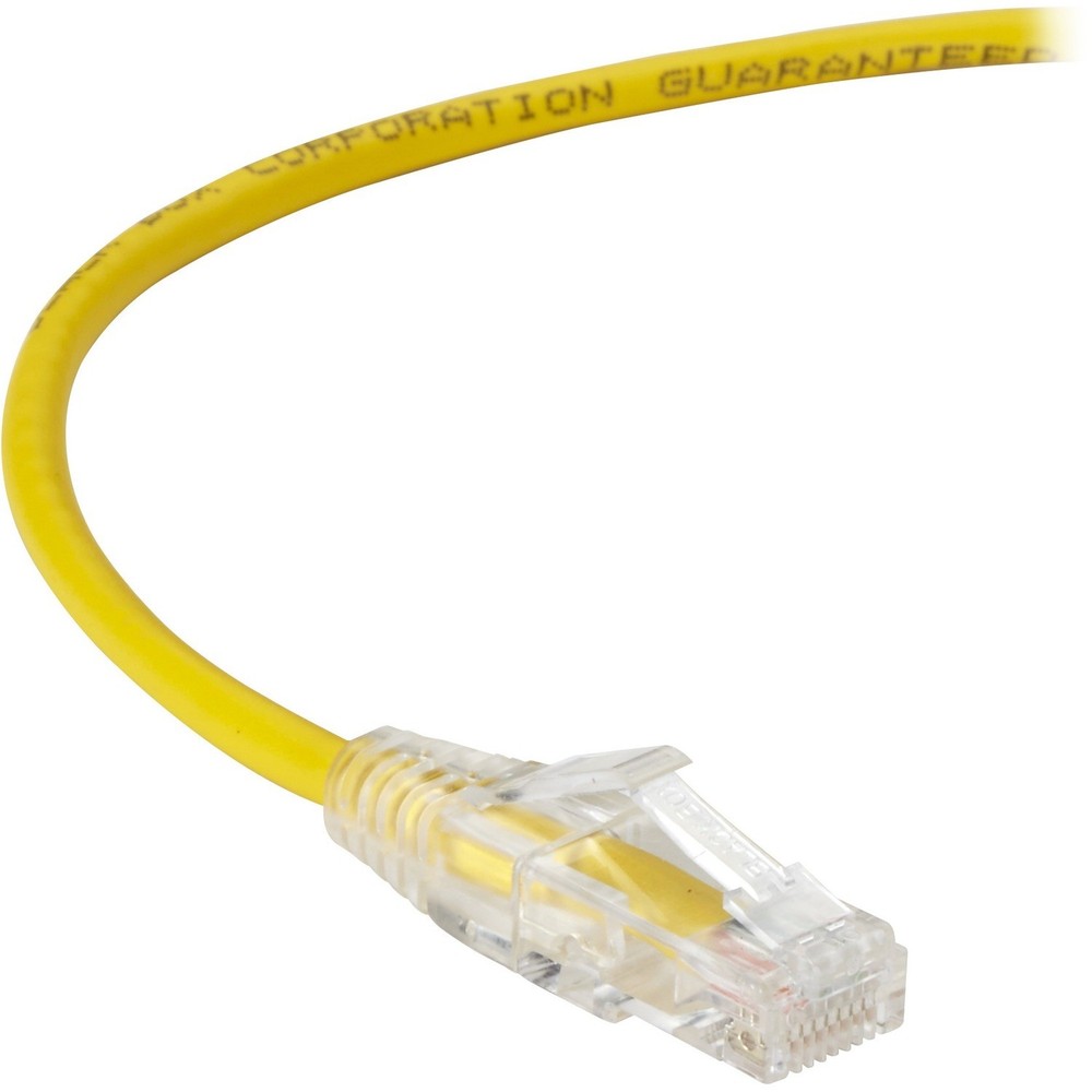 Black Box Slim-Net Cat.6 UTP Patch Network Cable (C6PC28YL15)