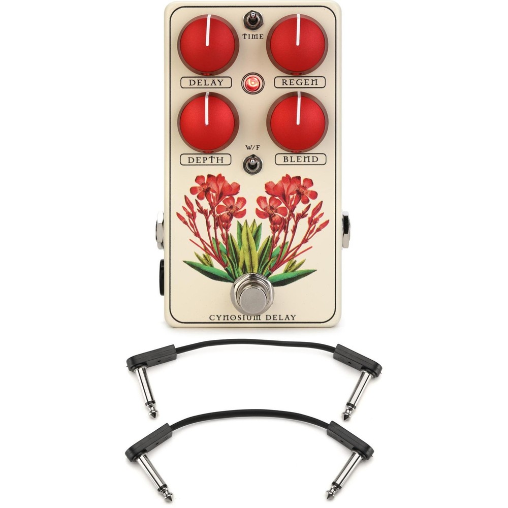 Red Witch Cynosium Modulated Delay Pedal with EBS Patch Cables - Sweetwater