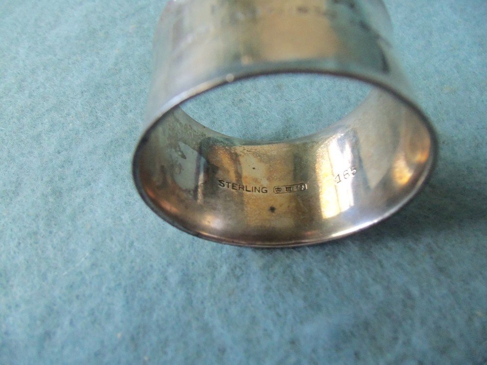 FDR STERLING NAPKIN RING