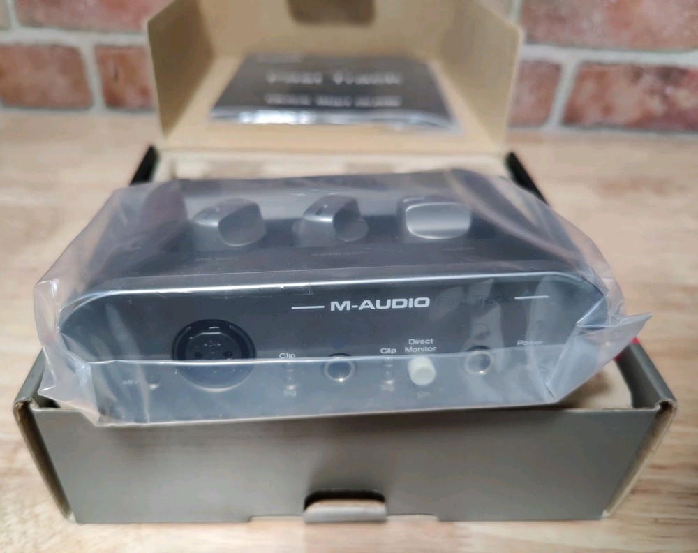 OPEN BOX M-Audio Fast Track Digital Audio Recorder