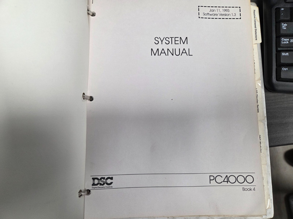 DSC Security Programing Manuels and CD