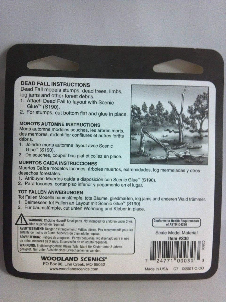 Dead Fall Branches .5Oz- 1/Pkg