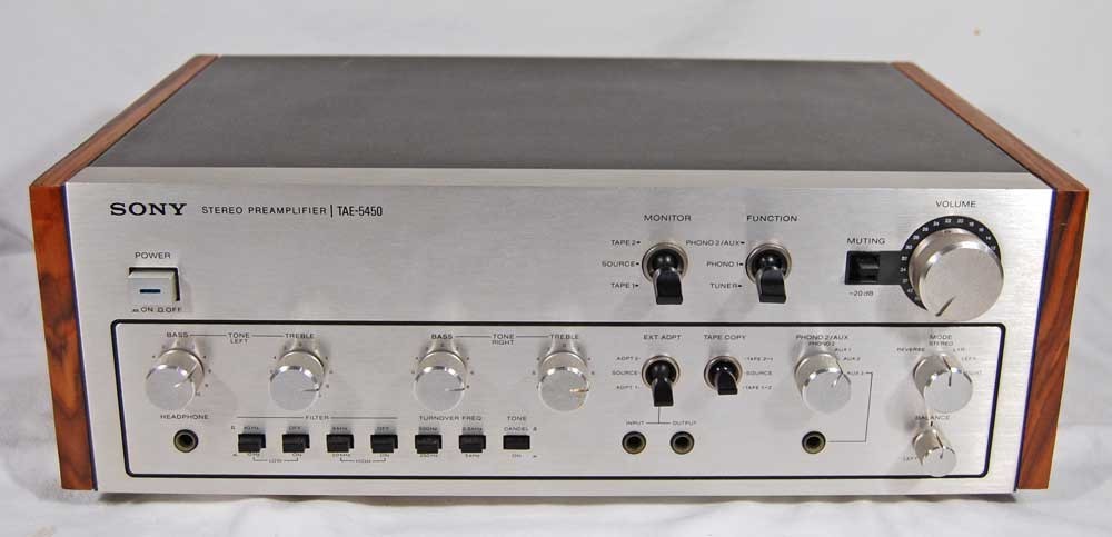 Sony TAE-5450 Preamplifier Tested