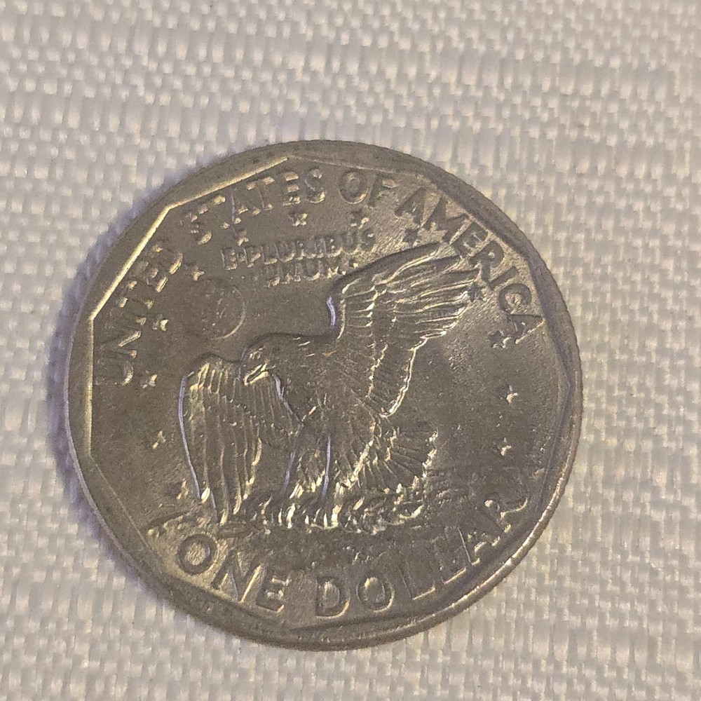 1979 D Susan B Anthony Dollar RARE Error Filled D Dot FG Error & E Pluribus Dot