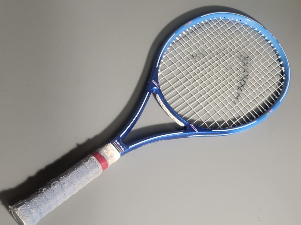 Head Graphite Jr. Evolution 3 Leconte Series Metallic Gradient Blue 4-1/4 grip