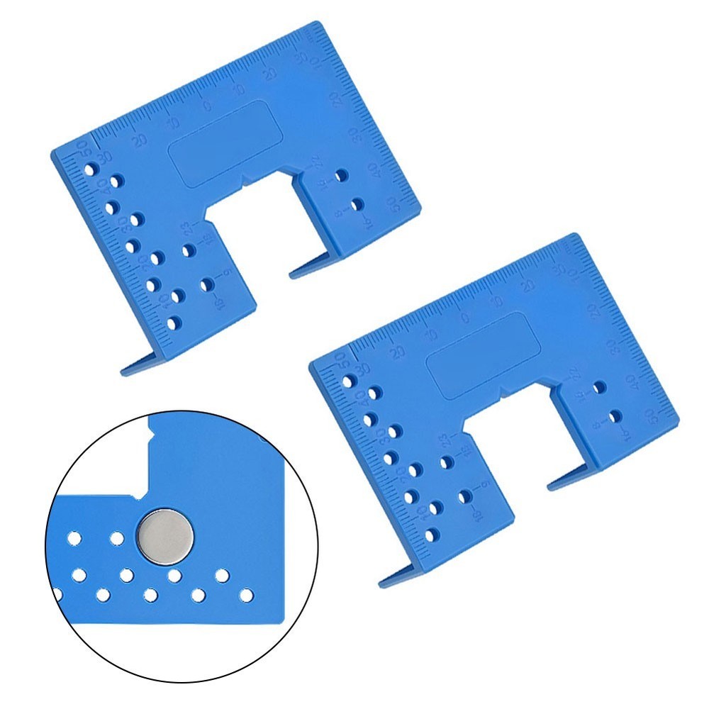 For Easy Setup Hinge Installation Tool with Precision Drilling Guide Holes