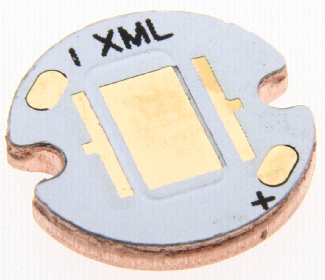 Copper LED PCB direct thermal path for Cree XML, XML2,XPG, XPG2,XPG3,XHP50,XHP70