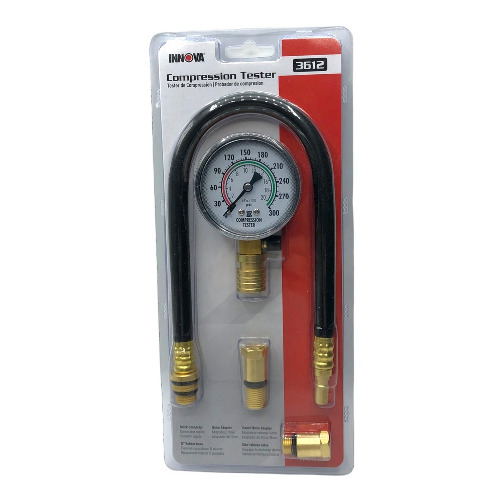INNOVA 3612 Compression Tester 4 Piece Kit