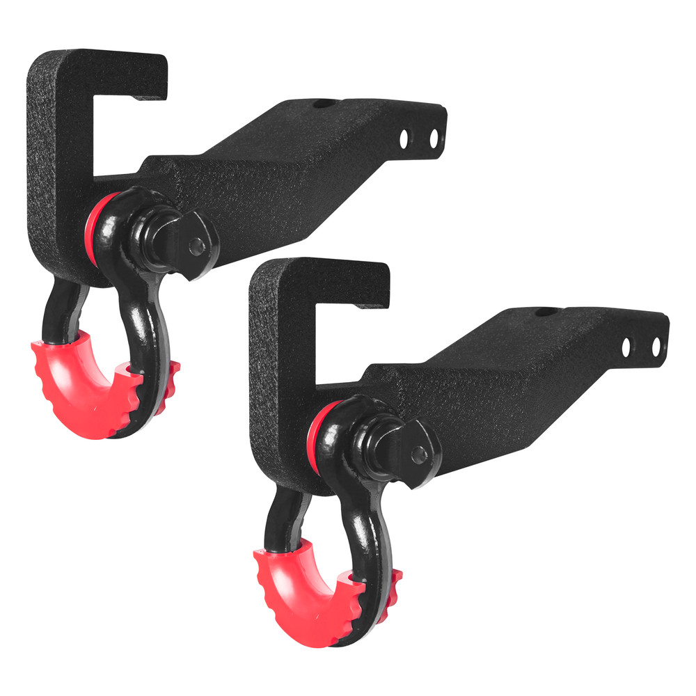 Fits 2007-2013 Chevy Silverado & GMC 1500 Front Tow Hook Mount Bracket