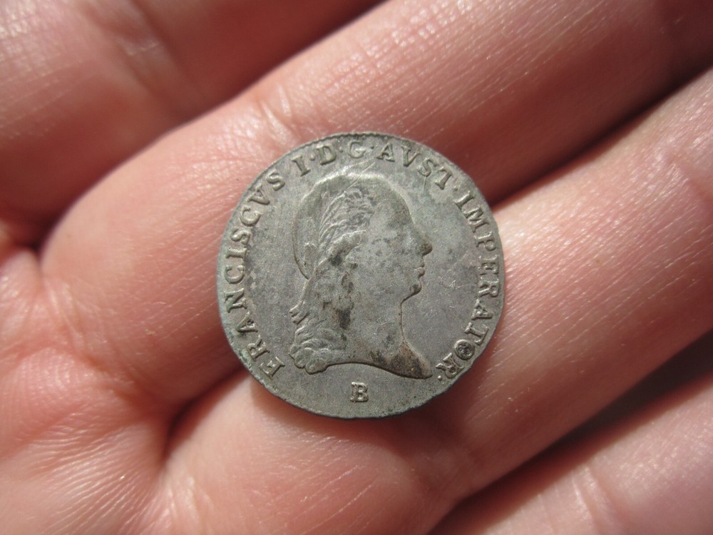 NICE GRADE 1820 AUSTRIA 3 KREUZER
