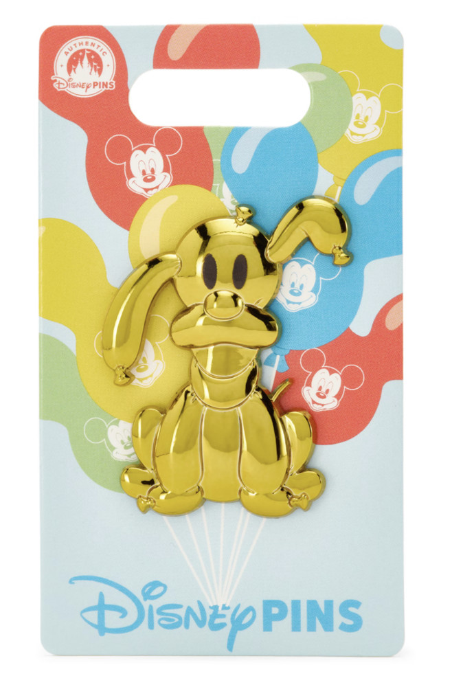 Disney Parks Pluto Balloon Pin New with Card