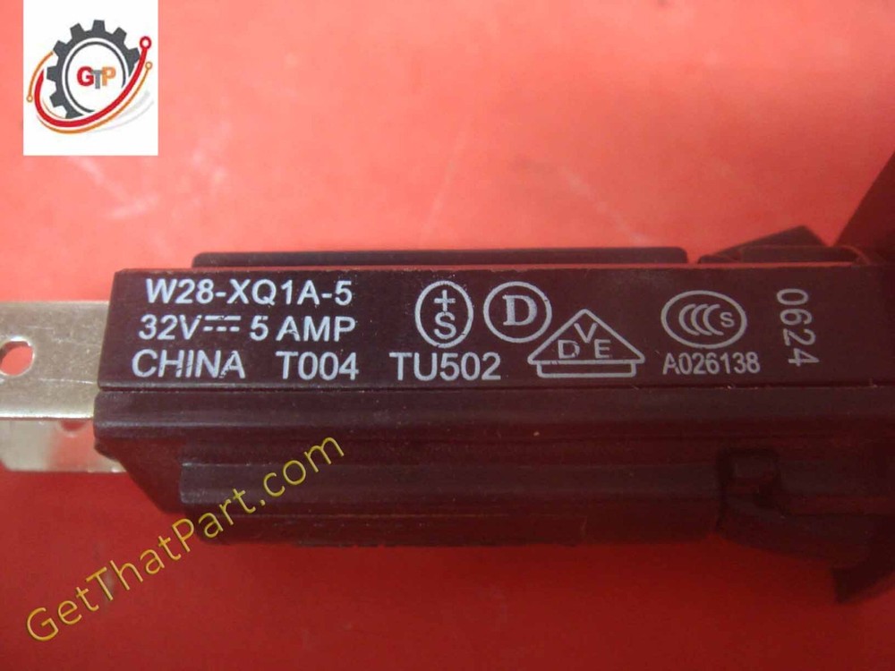 Stryker In Touch Go Bed 5A Electrical Current Breaker Switch Tested