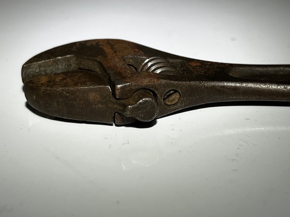 Vintage Adjustable Spanner 6” stamped “Foreign”