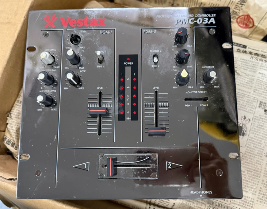 1pcs Vestax PMC-03A Mixer
