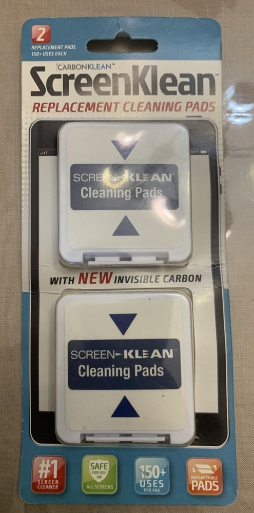 CarbonKlean SmartKlear Replacement Pads - For iPad, Android Tablet