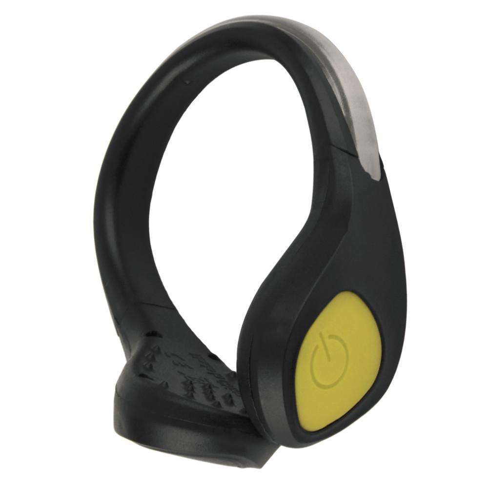 (1 PAIR) LED SHOE Light glow CLIPS for night safety leg running walking jogging