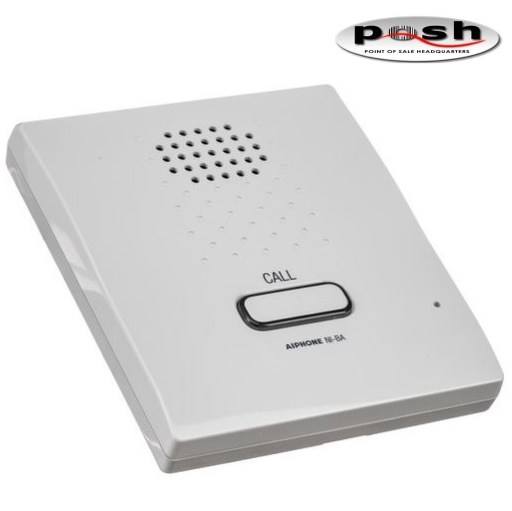 NEW - Aiphone NI-BA Surface Mount Sub Station – Audio Intercom Accessory