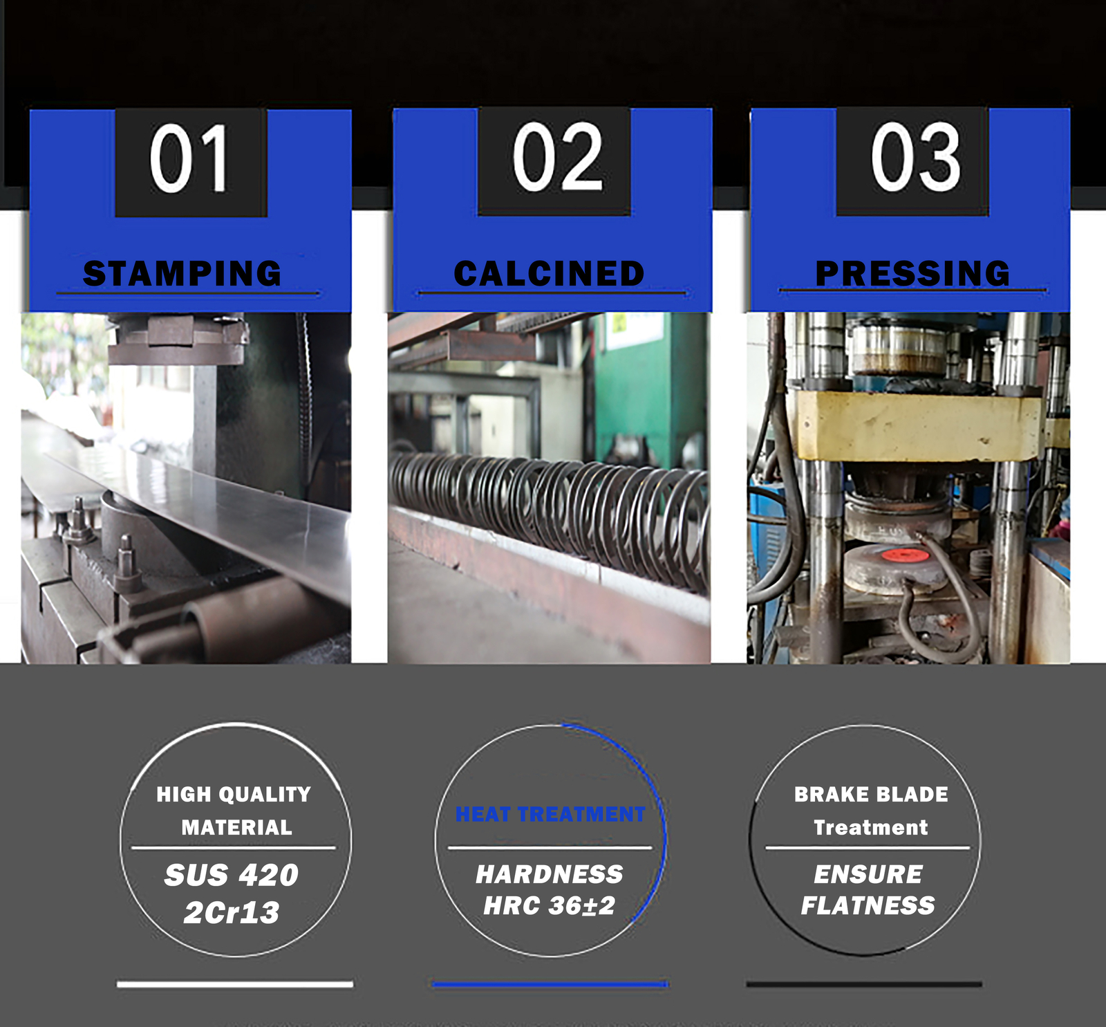 Front & Rear Brake Disc Rotors & Pads for Yamaha Banshee 350 YFZ 350 1990-2006