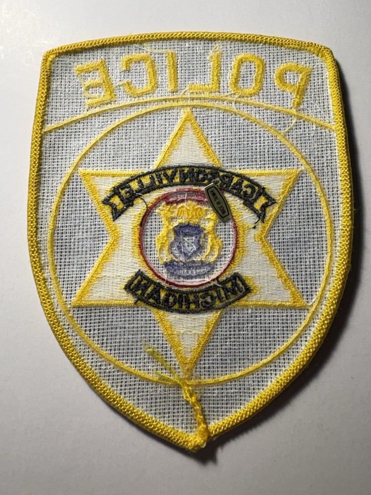 Carsonville Michigan Police Patch