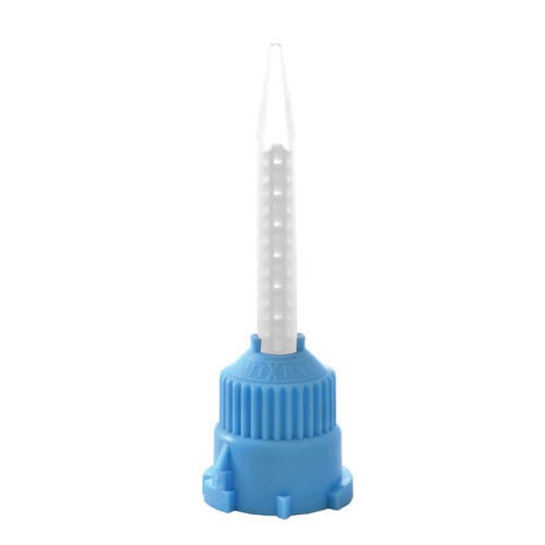 Crown and Bridge Mix Tips 1:1, 48/Pkg., Blue and White