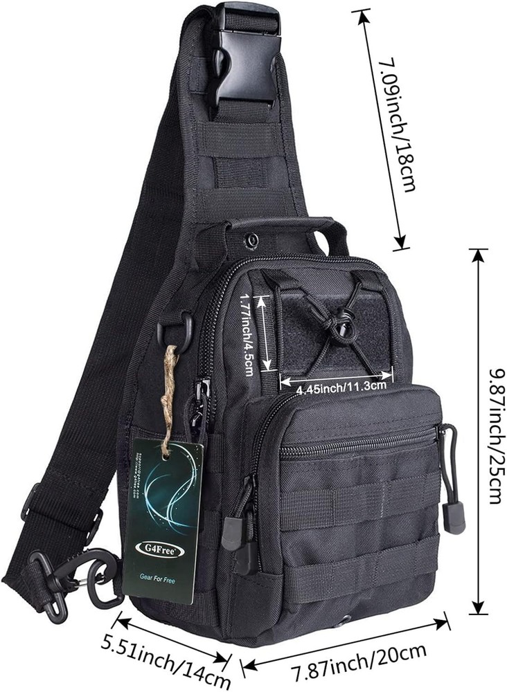 Lightweight Hiking Backpack with Adjustable Straps and Multiple Pockets