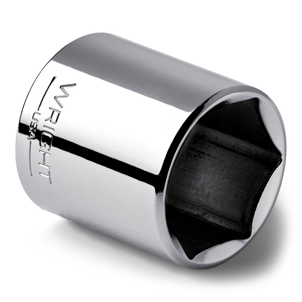3/8" Drive 6 Point Standard Socket - Wright Tool