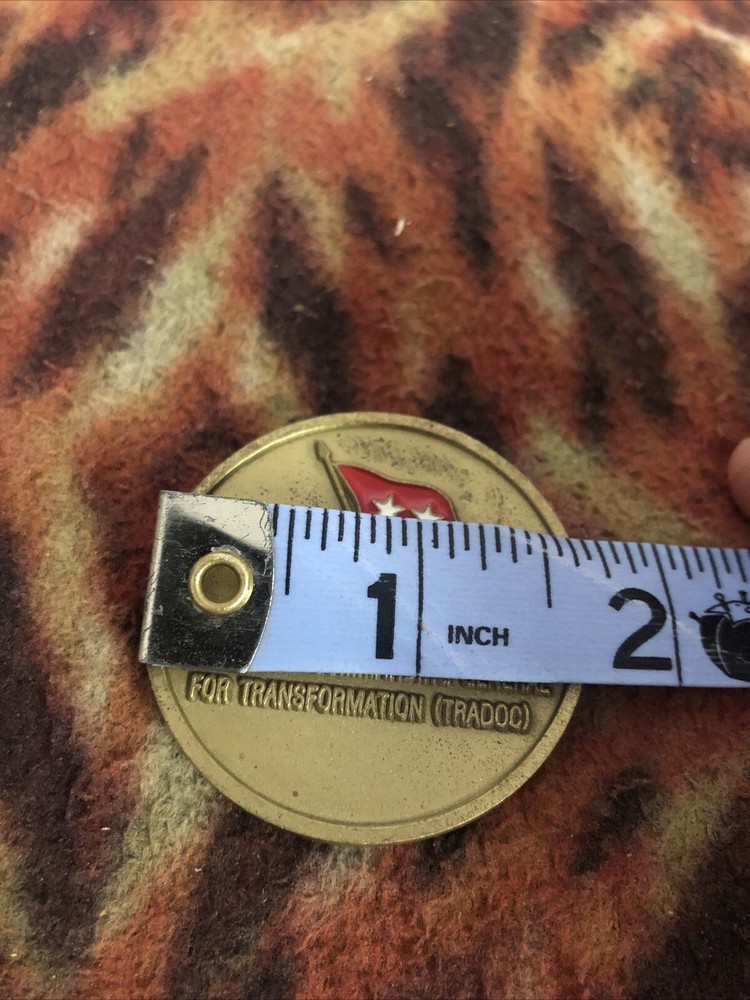 Deputy Commanding General James Dubik Tradoc Transformation Challenge Coin
