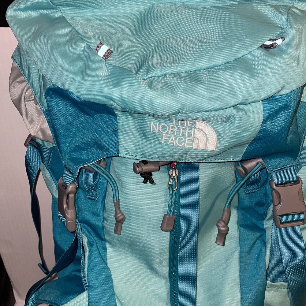 North Face Altea Hiking Back Pack Teal Size Large