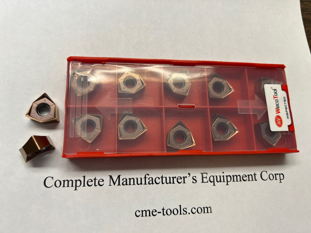 10pcs WNMG080616 Carbide Inserts For Heavy Duty Face Mill