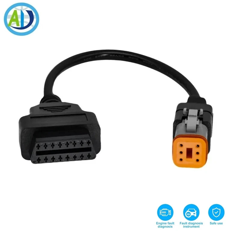 OBD2 Adapter Cable for 6Pin Diagnostic Connector  for Harley Davidso Motorcycle