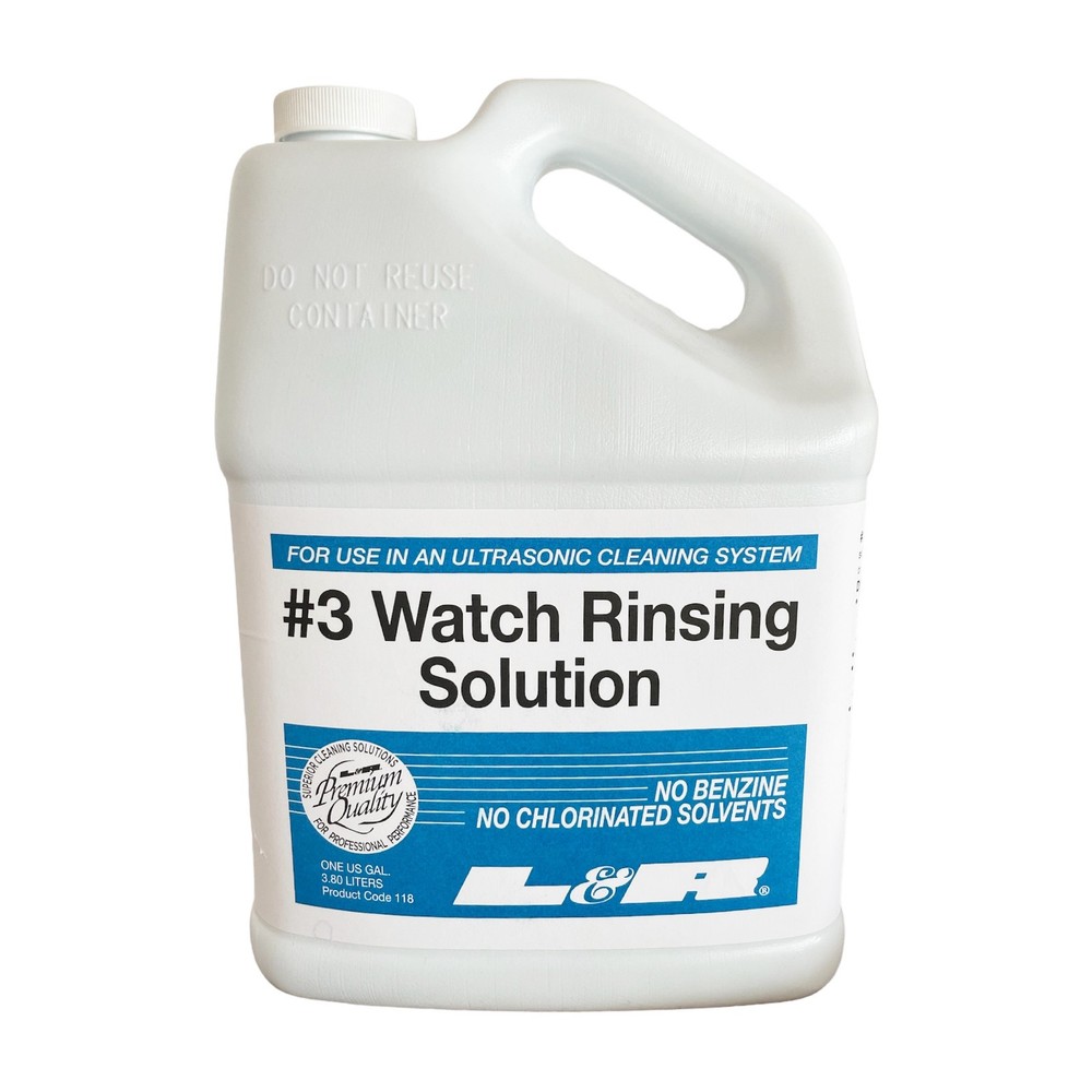 L&R #3 / #11 rinsing solution 3.8 litres