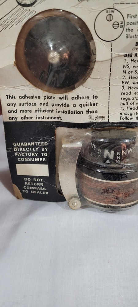Vintage Airwl Way Compass GT Model Boat or Auto