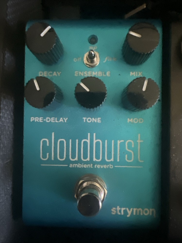 Strymon CLOUDBURST Reverb Pedal - Blue