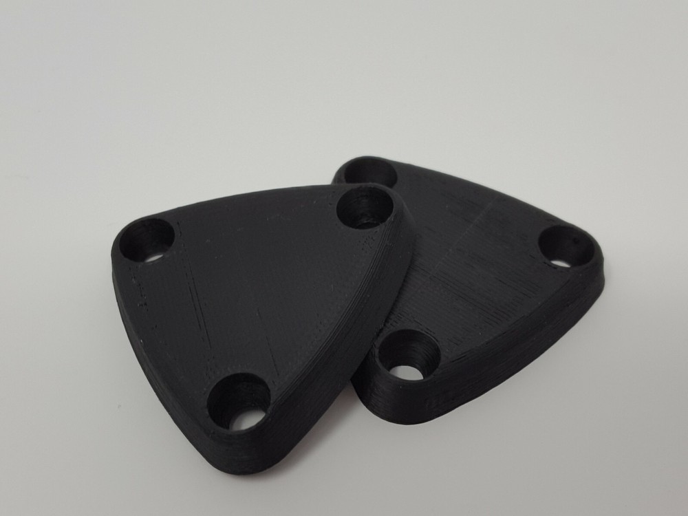 93-02 Camaro Firebird Fiero Sun Visor Delete Plates blanking plug chevy pontiac