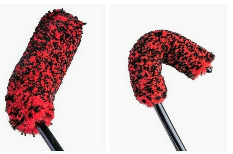 bbnmore woolie wheel barrel brush kit small & larger 2pc