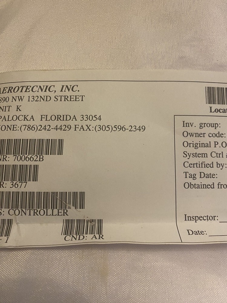 LOAD CONTROLLER GENERATOR DRIVE 700662B SUNDSTRAND 10-61433-1