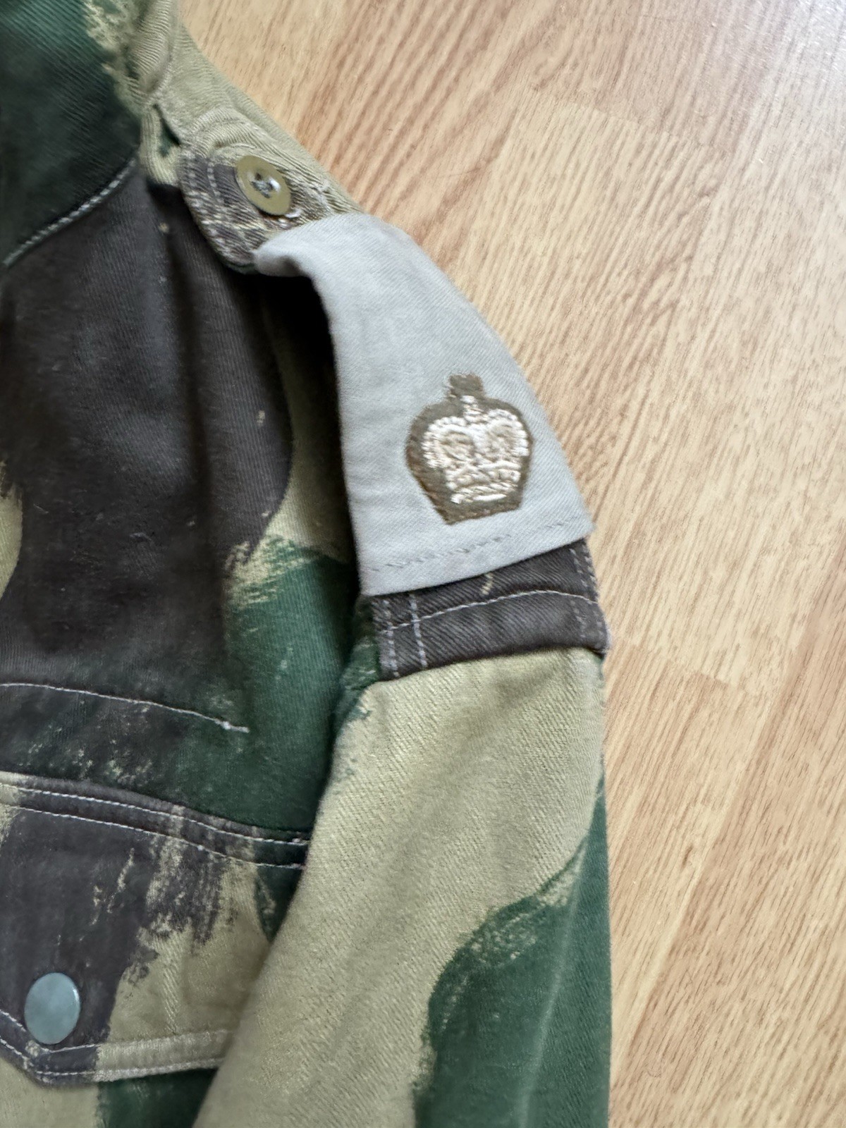 Genuine 1959 Pattern Denison Smock Major Rank & Wings Airborne Parachute