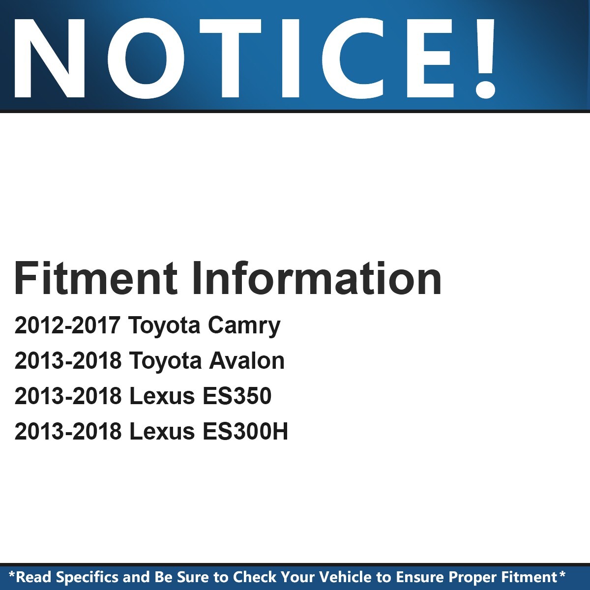 Front & Rear Drilled Rotors + Brake Pads for Toyota Camry Avalon ES350 ES300h