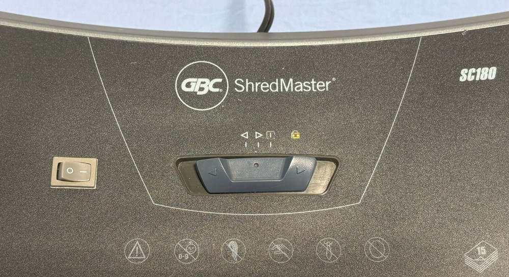 GBC ShredMaster Paper Shredder Head Part SC180