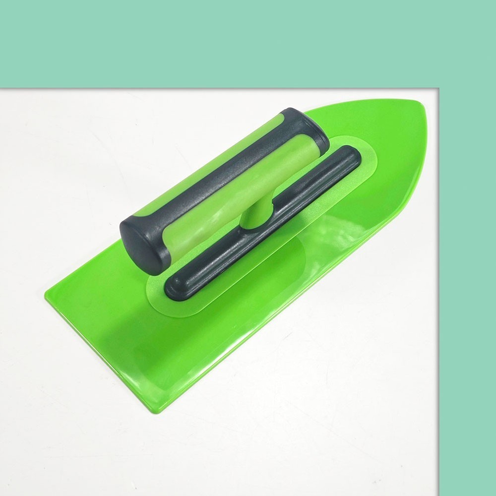 3 Plastic Plastering Trowels Lightweight Tools for Cement Application 25cm