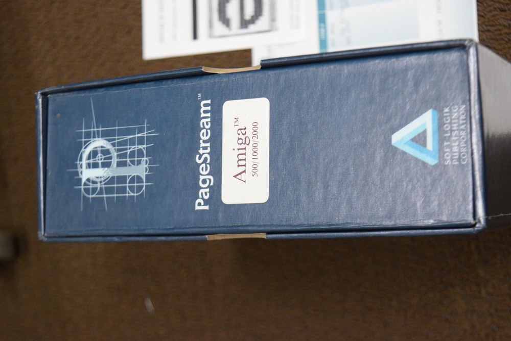 PageStream v2.22 Floppy Disk Software Set In Box for Commodore Amiga